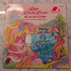 🦄 Vintage "For The Love Of Lovely Locks" Softcover Storybook Lady LovelyLocks
